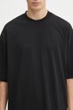 VETEMENTS t-shirt bawełniany Logo Regular czarny UH76TR100B