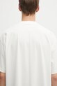 VETEMENTS t-shirt bawełniany Metal Logo Regular UH76TR600I beżowy