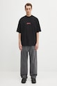 Βαμβακερό μπλουζάκι VETEMENTS Metal Logo Regular UH76TR600B