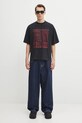VETEMENTS t-shirt bawełniany Fuck Regular UH76TR660B