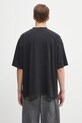 Odzież VETEMENTS t-shirt bawełniany Cof Logo Regular UCF76TR100B czarny