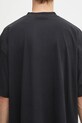 VETEMENTS t-shirt bawełniany Cof Logo Regular UCF76TR100B czarny