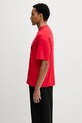 Napapijri t-shirt bawełniany Napapijri x Martine Rose NP0A4I56RB11 czerwony AW25