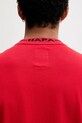 Napapijri t-shirt bawełniany Napapijri x Martine Rose NP0A4I56RB11 czerwony