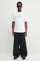 Converse t-shirt in cotone Converse x Ader Error 10028709.A01 bianco