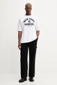 New Era t-shirt bawełniany 60684327 biały AW25