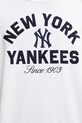 New Era t-shirt bawełniany 60684327 biały