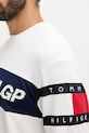 Βαμβακερό μπλουζάκι Tommy Hilfiger x SAIL GP MW0MW41418 μπεζ