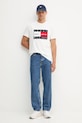 Бавовняна футболка Tommy Hilfiger x SAIL GP MW0MW41419 білий AW25