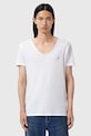 AllSaints t-shirt in cotone TONIC slim bianco M052JB