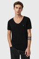AllSaints t-shirt bawełniany TONIC bawełna czarny M052JB