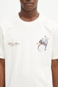 Filling Pieces t-shirt bawełniany Band beżowy 422520500238