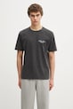 Odzież Filling Pieces t-shirt bawełniany Vinyl 422520500240 szary