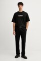 Calvin Klein Jeans t-shirt bawełniany LV04RD808G czarny AW25