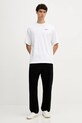 Calvin Klein Jeans t-shirt bawełniany LV04RD825G biały AW25