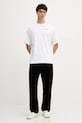 Calvin Klein Jeans t-shirt bawełniany LV04RD825G biały AW25
