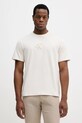 Calvin Klein Jeans t-shirt bawełniany regular beżowy LV04RD253G