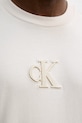 Bavlnené tričko Calvin Klein Jeans LV04RD253G béžová