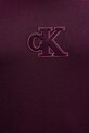 Calvin Klein Jeans t-shirt bawełniany LV04RD253G fioletowy