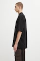 Rick Owens DRKSHDW t-shirt bawełniany Jumbo Ss T DU02E7274.RIGEP1 czarny AW25