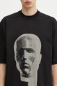 Rick Owens DRKSHDW t-shirt bawełniany Jumbo Ss T czarny DU02E7274.RIGEP1