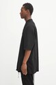 Rick Owens DRKSHDW t-shirt bawełniany Jumbo Ss T DU02E7274.RIGET2 czarny AW25