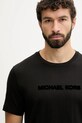 Michael Kors t-shirt bawełniany czarny CF552PK1V2