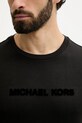 Michael Kors t-shirt bawełniany CF552PK1V2 czarny