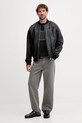 Памучна тениска Michael Kors CF552Q11V2 черен AW25
