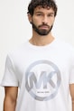 Michael Kors t-shirt bawełniany biały CF552TWFV4