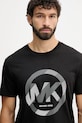 Michael Kors t-shirt bawełniany czarny CF552TWFV4