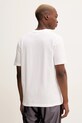 Oblečenie Bavlnené tričko adidas Originals GRFX JX3089 biela