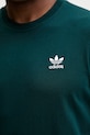 adidas Originals t-shirt bawełniany Trefoil JZ3586 zielony