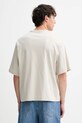 Odzież adidas t-shirt bawełniany Soft Lux KB6778 beżowy