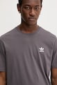 Pamučna majica adidas Originals Trefoil smeđa JV5936