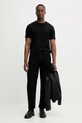 Iceberg t-shirt bawełniany F014.6327. czarny AW25