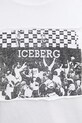 Iceberg t-shirt bawełniany F02B.6325. biały