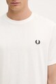 Fred Perry t-shirt bawełniany biały M1303