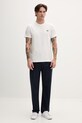 Fred Perry t-shirt bawełniany M1303 beżowy AW25