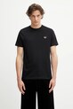 Fred Perry t-shirt bawełniany nadruk czarny M1303