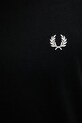 Fred Perry t-shirt bawełniany M1303 czarny