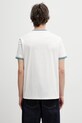 Odzież Fred Perry t-shirt bawełniany M1588V biały