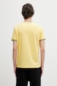 Îmbrăcăminte Fred Perry tricou din bumbac M1588V galben