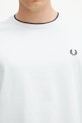 Fred Perry cotton t-shirt blue M1588V