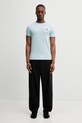 Fred Perry t-shirt bawełniany M1588V turkusowy