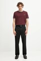Fred Perry t-shirt in cotone M1588V granata