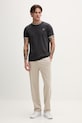 Fred Perry t-shirt bawełniany M1588V szary SS26