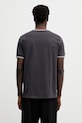 Odzież Fred Perry t-shirt bawełniany M1588V szary