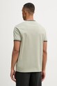 Odzież Fred Perry t-shirt męski bawełniany M1588V zielony