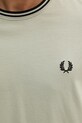 Fred Perry t-shirt męski bawełniany M1588V zielony